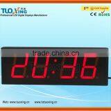 4 Inch 4 Digits LED Indoor Digital Alarm Clock