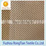 Best Price Polyester Tricot Shinny Yellow Diamond Mesh Net Fabric for Cloth Lining thumbnail-2