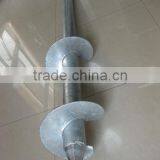 PV System Helical Spiral Post Ground Screw Piles for Foundation of Solar Photovoltaic Brackets thumbnail-1
