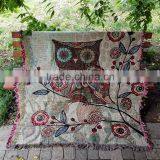 00% Cotton Casual Sofa Piano Bed Cover Sofa Throw Blanket Cloth Decoration Tapestry thumbnail-1