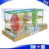 Children Indoor Rope Course Adventure Playground Equipment thumbnail-1
