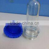 plastic bottle tube HX-3822 38mm 22g transperant preform for bottles