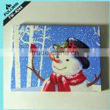 Lighted up Canvas Painting Painted Oil Painting for Home Decor Christmas Decoration