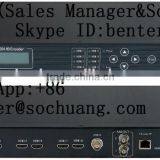 H.264 Iptv hd Encoder(HDCP/Audio Volume Edit,8HDMI In,ASI+IP(UDP,spts/mpts,unicast/multicast) Out)