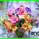 2013 Hot Sale Colorful Silk Gerbera Daisy Flower Arrangement