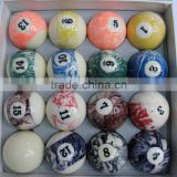 texture billiards ball sets