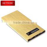 Luxury Gold Universal Laptop Power Bank 8000mAh thumbnail-5