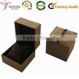 Professional Leatherette Watch Packaging Box With Zipper Pillow Hot Wholesale thumbnail-1