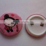 *round Tin Magnetic Cartoon Badge