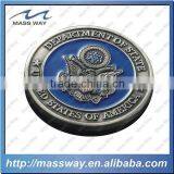 Promotion Custom Antique Pewter Alloy USA 3D Old Coin