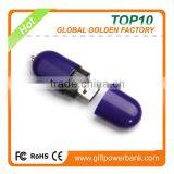 Plastic Pill Shape 4.0 Usb Flash Driver With Logo Free thumbnail-2