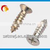 Phillips Slot Plating White Zinc Screw