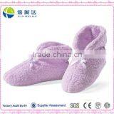 Wholesale Soft and Fluffy Plush Indoor Slipper With 4 Colors thumbnail-1