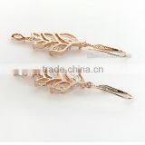 Fashion 18K Gold Diamond Wedding Earring thumbnail-4