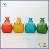 Colored Custom Glass Mini Vase Wholesale Elegant Centrepiece Vases