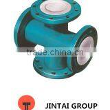 Export China Selling High Quality of PTFE/PTFA/ETFE/FEP/PO/PPS Cast Iron Pipe Fittings thumbnail-1