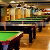 Standard solid wood with slate 12 ft billiard snooker table