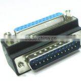 DB25Pin Male to Female Adapter 90 Degree