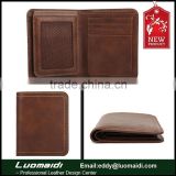 hot new products first layer of leather mens wallet genuine leather purse for man from China factory