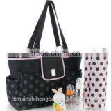 2015 High Quality Woman Canvas Designer Wholesale Diaper Bag
