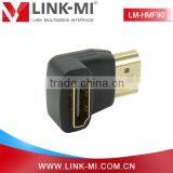 LM-HMF90 90 Degree HDMI1,4 Version HDMI Male to HDMI Female Adapter For LCD TV/Set-top Box/Camera thumbnail-4