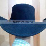 SUPER SUEDE LEATHER COWBOY WESTERN AUSI STYLE OUTBACK BUSH HAT thumbnail-2