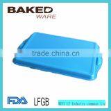 Nonstick Frying Pan Shapes Square Fry Pan With Silicone Handle thumbnail-5