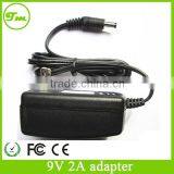 NEW AC 100-240V Converter DC 9V 2A 2000mA Charger Power Adapter Supply