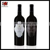 Red Foil Stamping Wine Bottle Label Sticker For Battle Beverage thumbnail-3