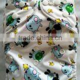 Eco Friendly TPU Pocket Cloth Diaper Cartoon Printed Baby Cloth Nappy China Cloth Diaper Cover thumbnail-1