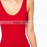 Plain Red Slim Fit Tank Dress Women Long Evening Dress thumbnail-4