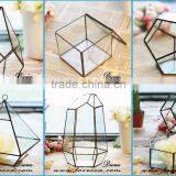 Hot Sale Indoor Plant Glass Terrarium Clear Glass Geometrical Hanging Terrarium-tiffany Geometric Glass Terrarium thumbnail-1