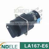 16mm 2 or 3 Position Mini Push Button Switch 16mm E6 Series