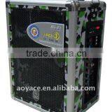 Portable Speaker With Usb/sd/wireless Head Microphone