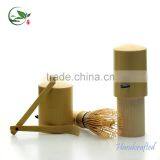 2016 Convenient Sri Lanka Travel Bamboo Matcha Accessories Tea Set With Canister