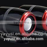 2.0-ch Cheap Hot Mini Portable Special Feature Design Speaker, Drum Shape Usb Computer Speaker With Ce/fcc/rohs thumbnail-2