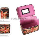 Wholesale Custom High-grade PU Leather Jewelry Box, Fashion Beautiful Make-up Box, Portable Storage Box