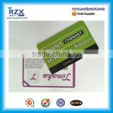 Top quality plastic membership card with round edge
