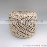 3 Strand Natural Pure Cotton Rope Braided Twisted Cord Custom Size thumbnail-2