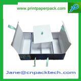 Custom Luxury Paper Rigid Set-up Gift Box With Ribbon Foldable Box thumbnail-1