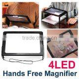 Hands Free A4 Full Page Large Magnifier Magnifying Glass Lens for Reading /Cord thumbnail-6