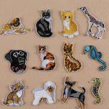 Кастомизированный модный дизайн. Накладной эмблема с логотипом животного для исследований в Патагонии. thumbnail-1