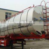 Advanced and Durable Stainless Steel Oil Tanker Semi Trailer thumbnail-1