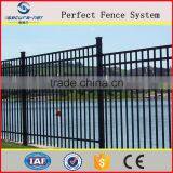 Powder Coating Wrought Iron Ornamental Fence With Low Price thumbnail-3