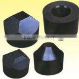 2-facet tungsten carbide anvil tools for diamond application