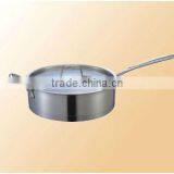 Multifunctional Kitchen Stainless Steel Paella And Grill Pan thumbnail-1