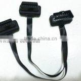 Flat OBD2 Spitter Y Cable Right 16pin Male to 2 Pieces 16pin Female thumbnail-5