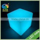 Hot Sale Glowing Illuminated Waterproof RGB Plastic LED Cube Chair thumbnail-4