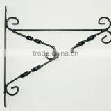 Wall Metal Bracket for Hanging Lights or Planter Baskets Indoor Outdoor thumbnail-1