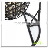 Audu Patio Single Person Rattan Garden Swing Chair thumbnail-3